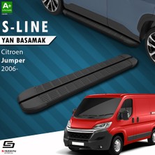 S-Dizayn Citroen Jumper 3 Orta Şase S-Line Siyah Yan Basamak 253 Cm 2006-2022 A+ Kalite