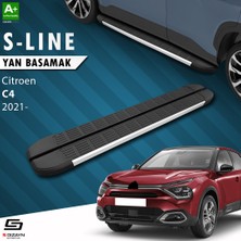 S-Dizayn Citroen C4 3 S-Line Aluminyum Yan Basamak 183 Cm 2021 Üzeri A+ Kalite