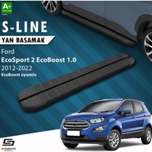 S-Dizayn Ford EcoSport 2 EcoBoost 1.0 S-Line Siyah Yan Basamak 173 Cm 2012-2022 A+ Kalite