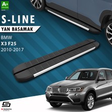 S-Dizayn Bmw X3 F25 S-Line Aluminyum Yan Basamak 193 Cm 2010-2017 A+ Kalite