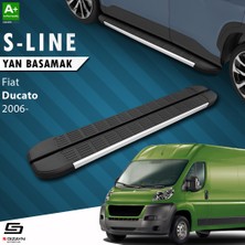 S-Dizayn Fiat Ducato 3 Kısa Şase S-Line Aluminyum Yan Basamak 203 Cm 2006 Üzeri A+ Kalite