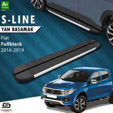 S-Dizayn Fiat Fullback S-Line Aluminyum Yan Basamak 193 Cm 2016-2019 A+ Kalite