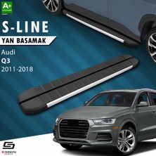 S-Dizayn Audi Q3 8U S-Line Aluminyum Yan Basamak 173 Cm 2011-2018 A+ Kalite
