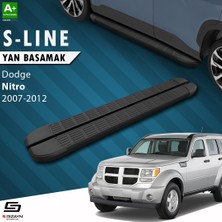 S-Dizayn Dodge Nitro S-Line Siyah Yan Basamak 153 Cm 2007-2012 A+ Kalite