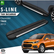 S-Dizayn Chevrolet Trax S-Line Krom Yan Basamak 163 Cm 2013-2022 A+ Kalite