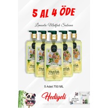 Limonlu Mutfak Sabunu 750 ml 5 Al 4 Öde ve Rosie Pamuk