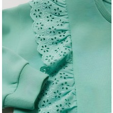 Kübra tekstil 002209 Yeşil Kız Çocuk Üst