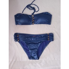 Endeep Lacivert Bikini Takımı