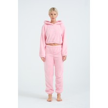 Yumuşak Peluş Eşofman & Pijama Takımı