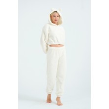 Yumuşak Peluş Eşofman & Pijama Takımı