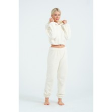 Yumuşak Peluş Eşofman & Pijama Takımı
