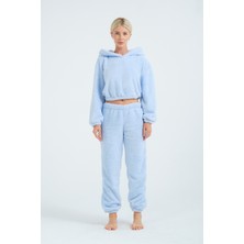 Yumuşak Peluş Eşofman & Pijama Takımı
