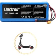 Electroll Onvo Rx-04 2400W 60V 20AH Elektrikli Scooter Batarya