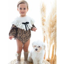 Nunu Baby Lori Leopar Desenli Romper