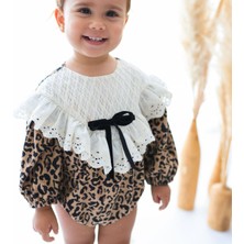 Nunu Baby Lori Leopar Desenli Romper