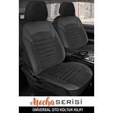 Dacia Duster (Facelift 2013) 1.6 Lpg (105 Hp) 2016 Trend Serisi Uyumlu 5 Koltuk Tay Tüyü Oto Koltuk Kılıfı Siyah