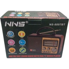 NSS NS-8897BT Usb/sd/fm/bluetooth Nostalji Güçlü Sinyal Müzik Kutusu