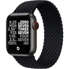 Eyka Apple Watch Örgü Hasır Kordon 38-40-41MM Uygun Elastik Spor Kordon Kayış