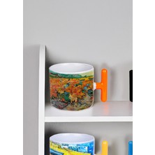 Kastabala Vincent Van Gogh Tablolarından Oluşan Dörtlü Kupa Bardak Takımı 200 ml