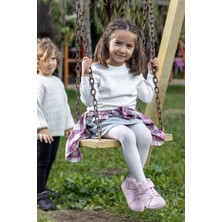 Hopfrög Smart Walker High Top Pembe Işık Barefoot Çocuk Bot
