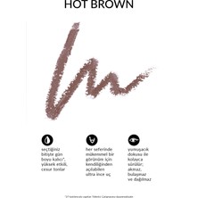 Avon Glimmersticks Asansörlü Açılıp Kapanabilen Göz Kalemi Hot Brown