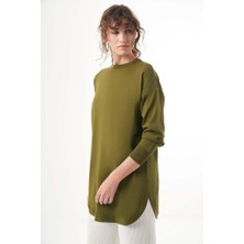 Nuss Triko Oval Kesim Tunik