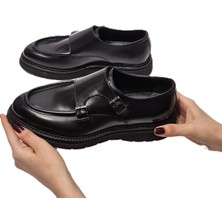 Erkek Hakiki Deri Saf Kauçuk Ortopedik Taban Casual Erkek Ayakkabı