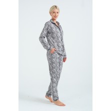 Despina Vandi Gömlek Yakalı Pijama Takımı