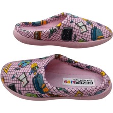 Gezer Kız Çocuk Pembe Ultra Hafif Okul Araç-Gereçleri Desenli Ev Içi Terlik GZTRT8521537
