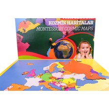 Balatoyz Montessori Avrupa Kıtası Haritası Puzzle