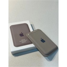 L'edoren Apple iPhone Uyumlu Telefon Arkası Magsafe Silikon Cüzdan Kartlık Ios 12/13/14/15/16 Ölçüleri 10X6CM