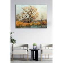 Artarilion Vintage Yağlı Boya Görünümlü Dijital Baskı Kanvas Tablo Modeli Kanvas Manzara Tablosu