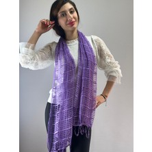 Triko File Kadın Fular Şal 180X60 cm