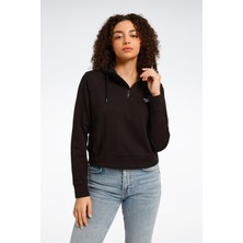 Reebok Aden Hoodıe Siyah Kadın Sweatshirt