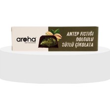 4ADET, Aroha Antep Fıstığı Dolgulu Sütlü Çikolata 38 gr X4ADET