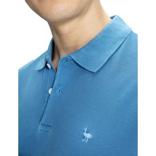 Blinky London Erkek Parça Boya Polo T-Shirt