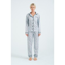 Despina Vandi Gömlek Yakalı Pijama Takımı