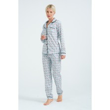 Despina Vandi Gömlek Yakalı Pijama Takımı