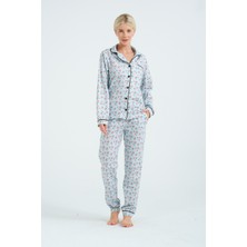 Despina Vandi Gömlek Yakalı Pijama Takımı