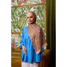 İpekhan New Collections Koleksiyon Soft Şal 3048 - 13 Açık Vizon