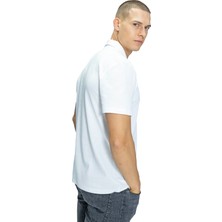Blinky London Textured Fermuarlı Polo Yaka T-Shirt