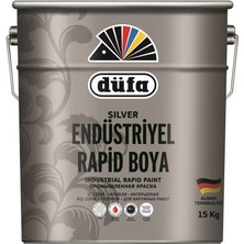 Düfa Rapid Endüstriyel Boya Mat Ral 9011 Siyah 15 kg