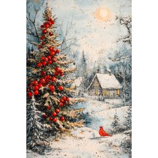 Aden Yılbaşı Temalı Kanvas Tablo