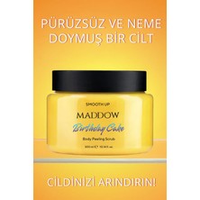 Maddow Cosmetics Body Scrub Limon & Vanilya Kokulu Nemlendirici Besleyici Vücut Peelingi