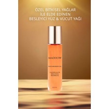 Maddow Cosmetics Yoğun Besleyici Yüz ve Vücut Yağı - Calendula Oil & Baobab Oil & Bakuchiol 100ml