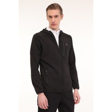 Lumberjack ml 18PRF2001 4pr Siyah Erkek Eşofman Üstü