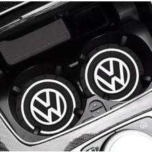Rosetr Vokswagen Uyumlu Bardak Altlığı Vw Golf Polo Passat cc Jetta Bora