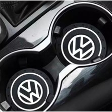Rosetr Vokswagen Uyumlu Bardak Altlığı Vw Golf Polo Passat cc Jetta Bora
