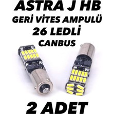 Sisa Astra J Hb Geri Vites Ampulü H21W Canbus LED Ampul BAY9S 2 Adet