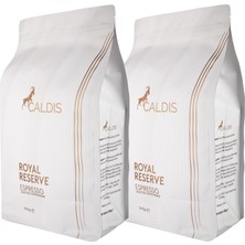 Caldis® 2'liroyal Reserve™ 1000 gr Espresso Arabica Çekirdek Kahve